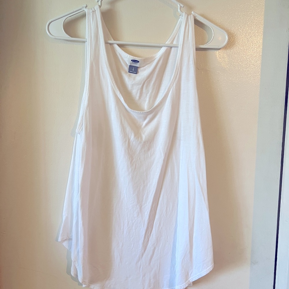 White tank top